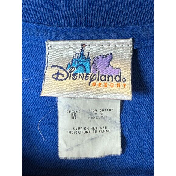 Disney Unisex Size Medium Blue Pullover Graphic T-Shirt - Picture 4 of 6